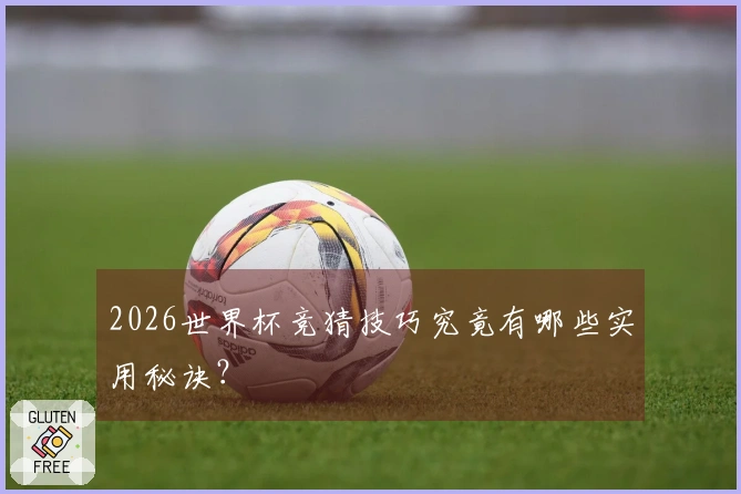 2026世界杯竞猜技巧究竟有哪些实用秘诀？